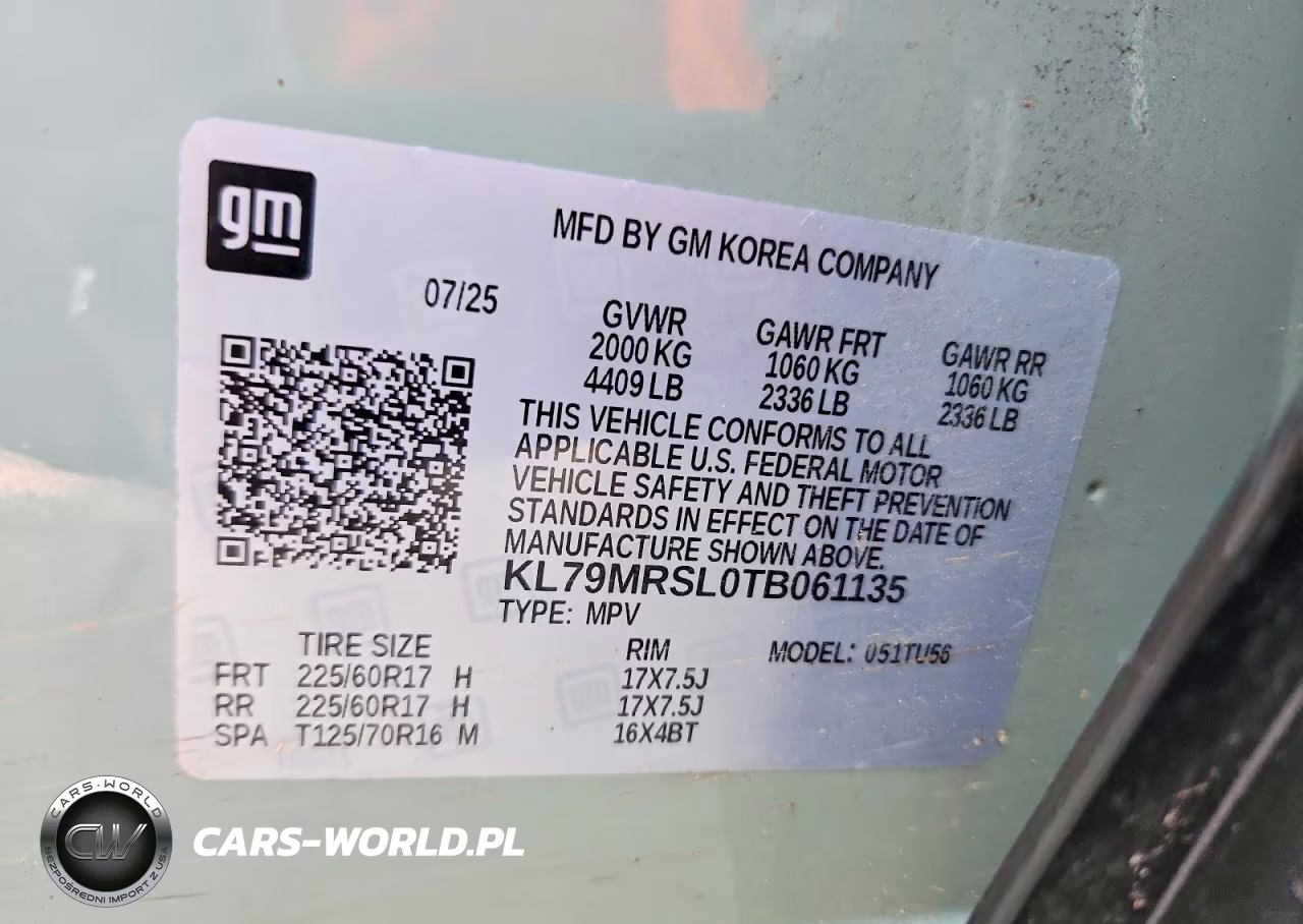 2026 Chevrolet Trailblazer Lt VIN:KL79MRSL0TB061135 - 13