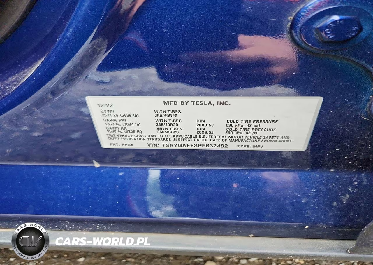2023 Tesla Model Y VIN:7SAYGAEE3PF632482 - 12