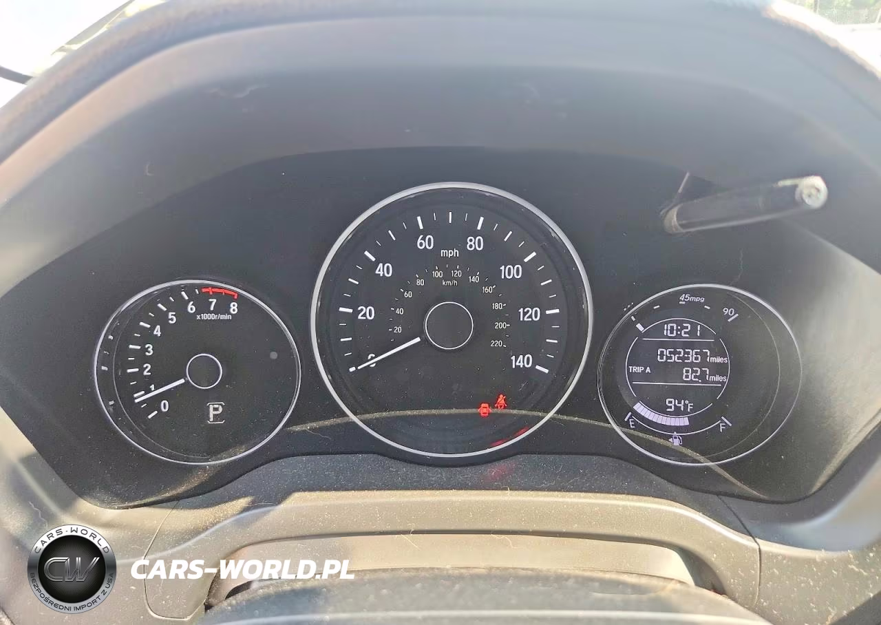 2020 Honda Hr-V Lx VIN:3CZRU5H30LM706713 - 9