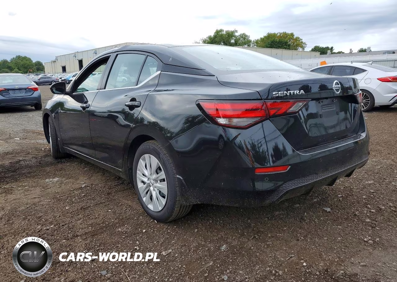 2022 Nissan Sentra S VIN:3N1AB8BVXNY282587 - 2