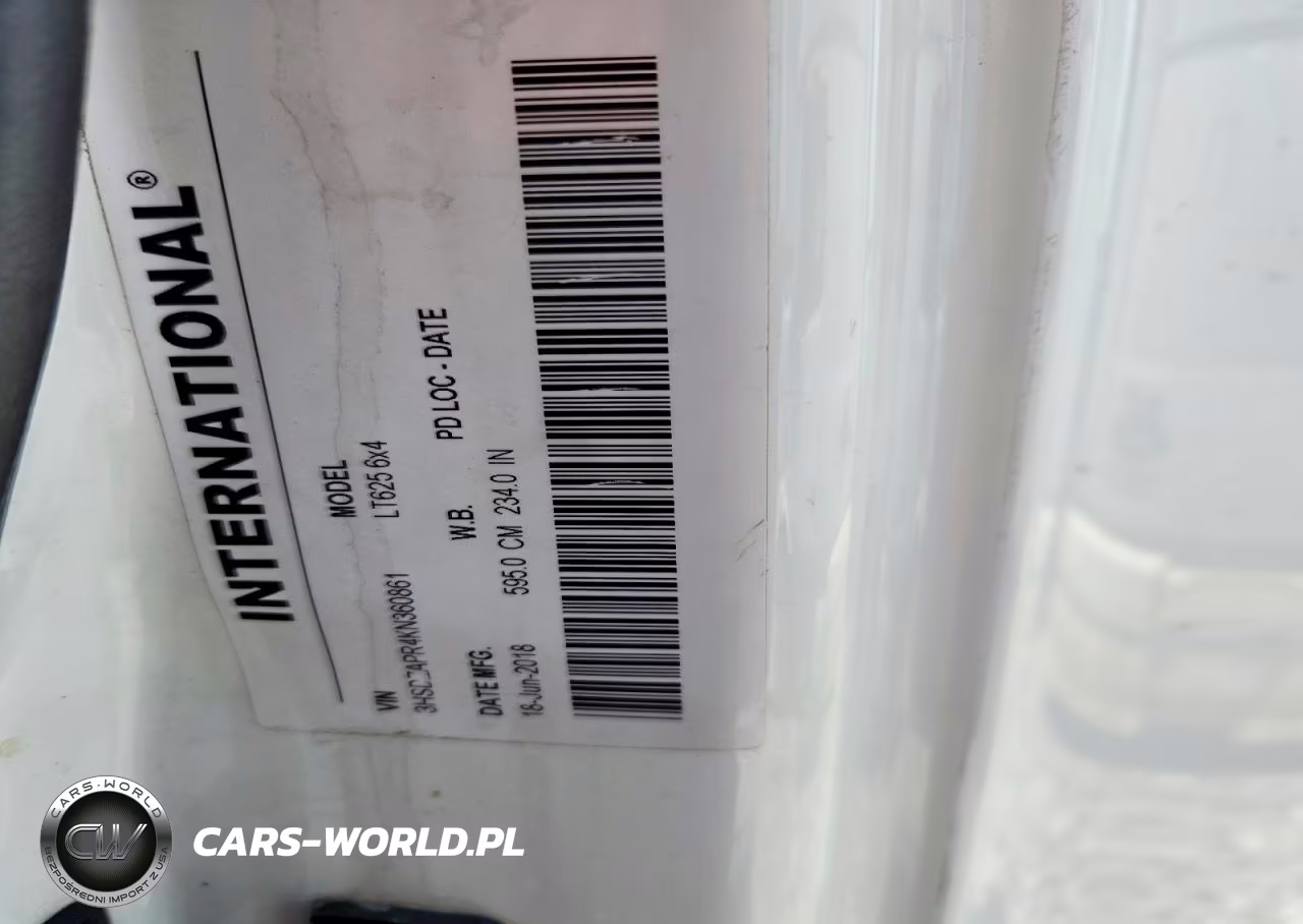 2019 International Lt625 Semi Truck VIN:3HSDZAPR4KN360861 - 12