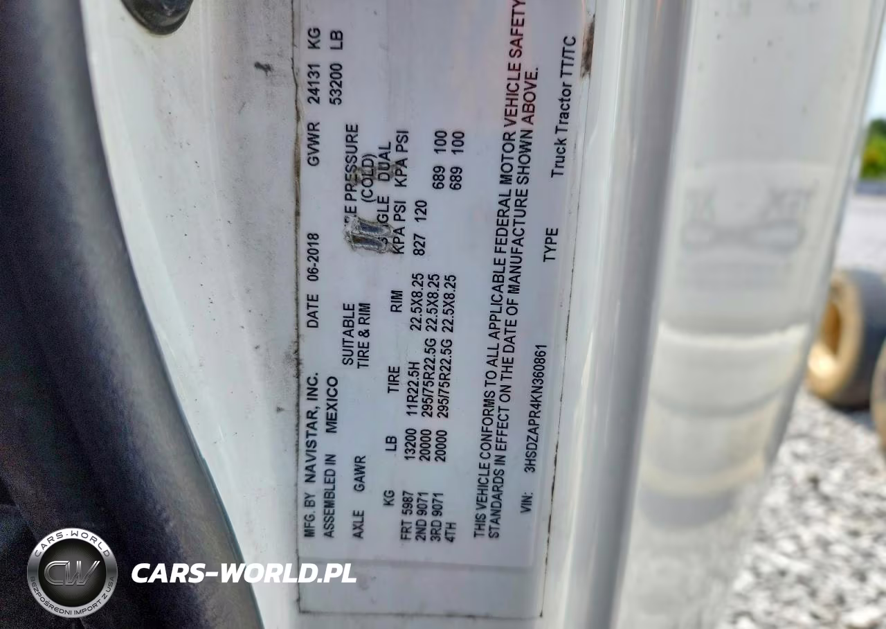2019 International Lt625 Semi Truck VIN:3HSDZAPR4KN360861 - 13