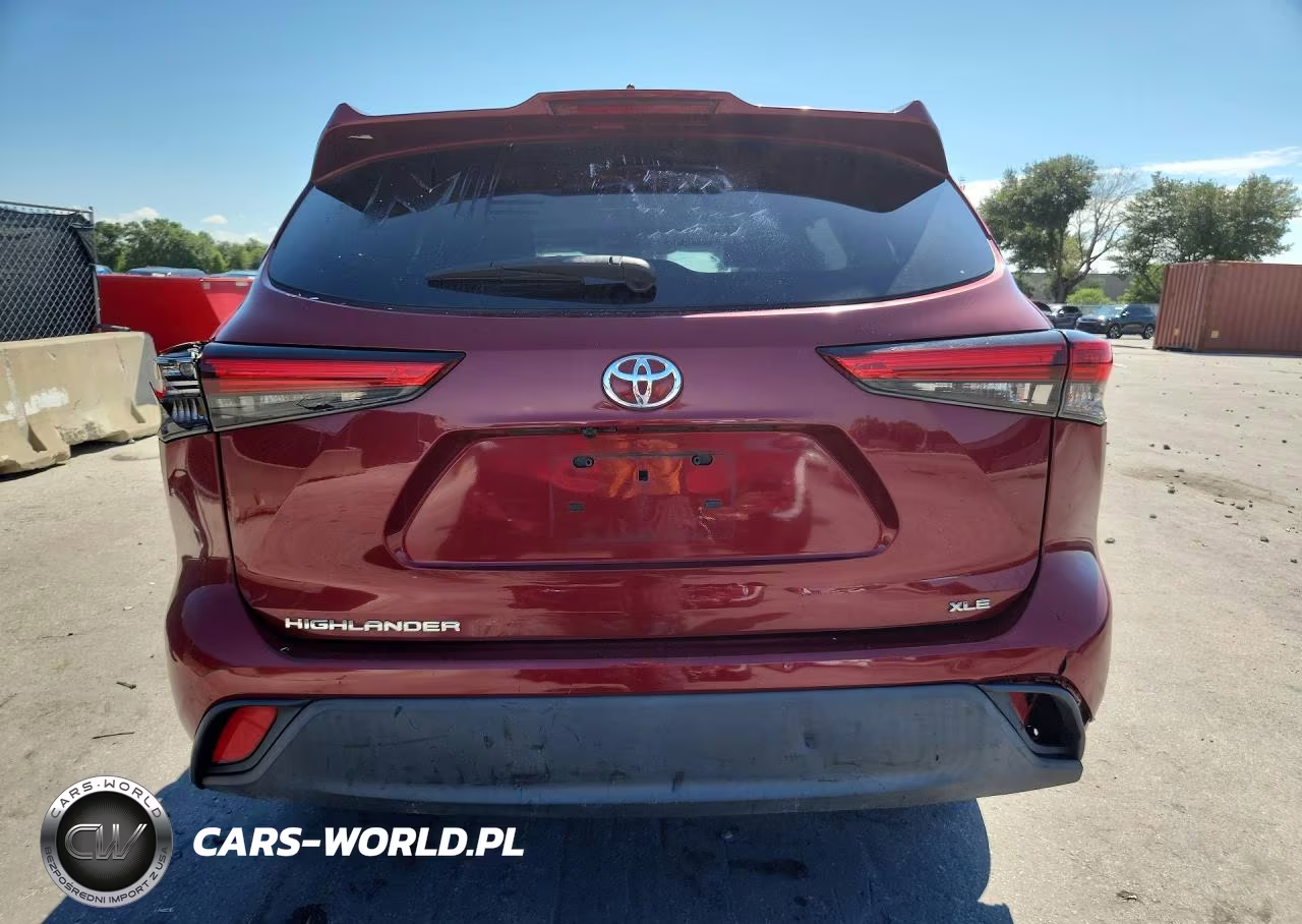 2021 Toyota Highlander Xle VIN:5TDGZRAH7MS080185 - 6