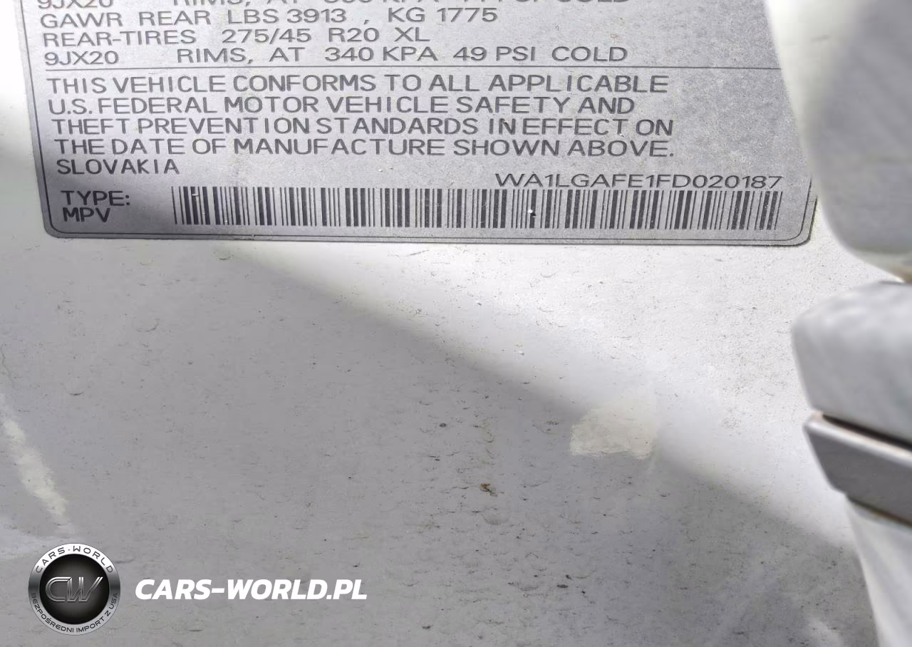 2015 Audi Q7 Premium Plus VIN:WA1LGAFE1FD020187 - 13