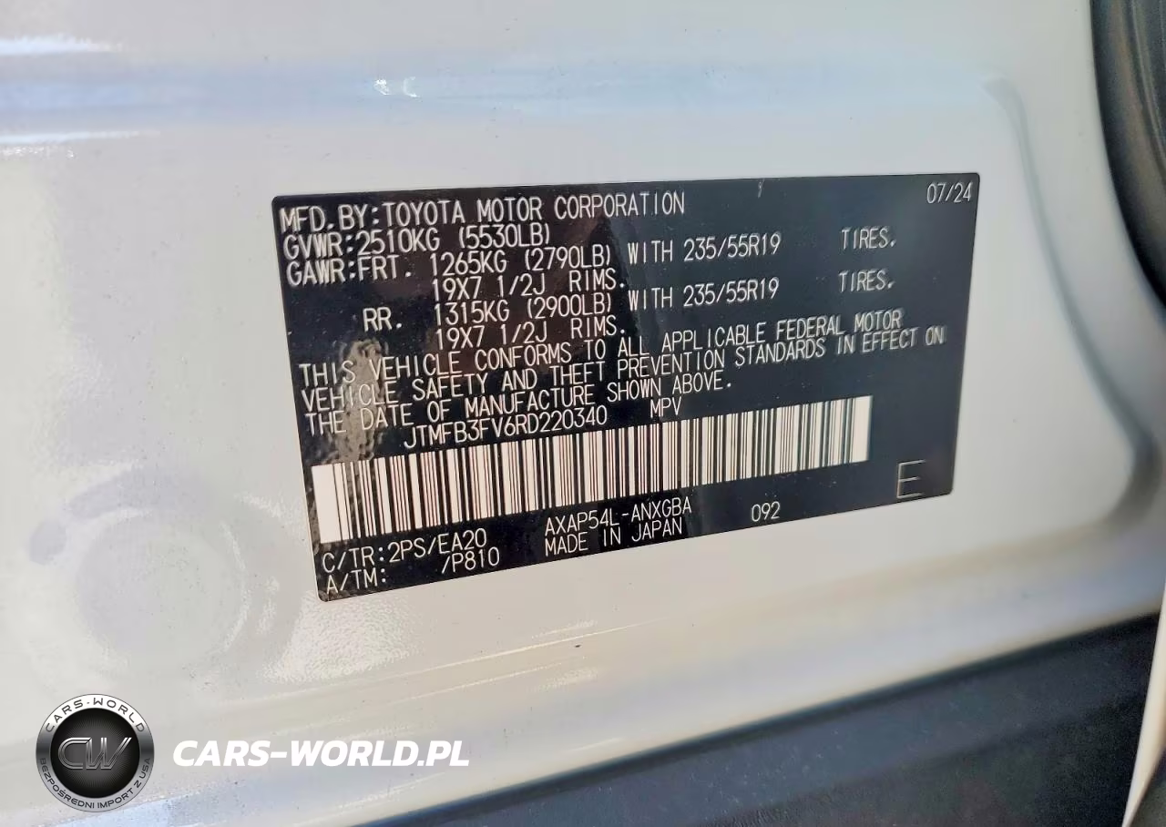 2024 Toyota Rav4 Prime Xse VIN:JTMFB3FV6RD220340 - 14