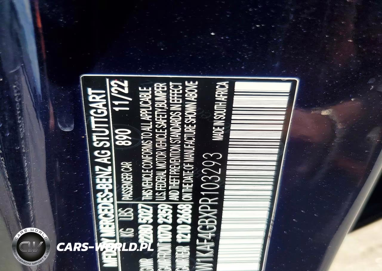 2023 Mercedes-Benz C 300 VIN:W1KAF4GBXPR103293 - 12