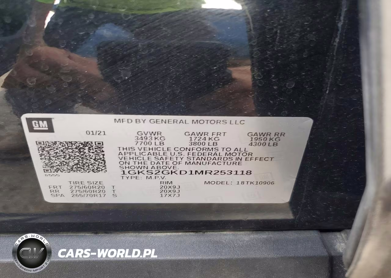 2021 GMC Yukon Xl K1500 Slt VIN:1GKS2GKD1MR253118 - 13