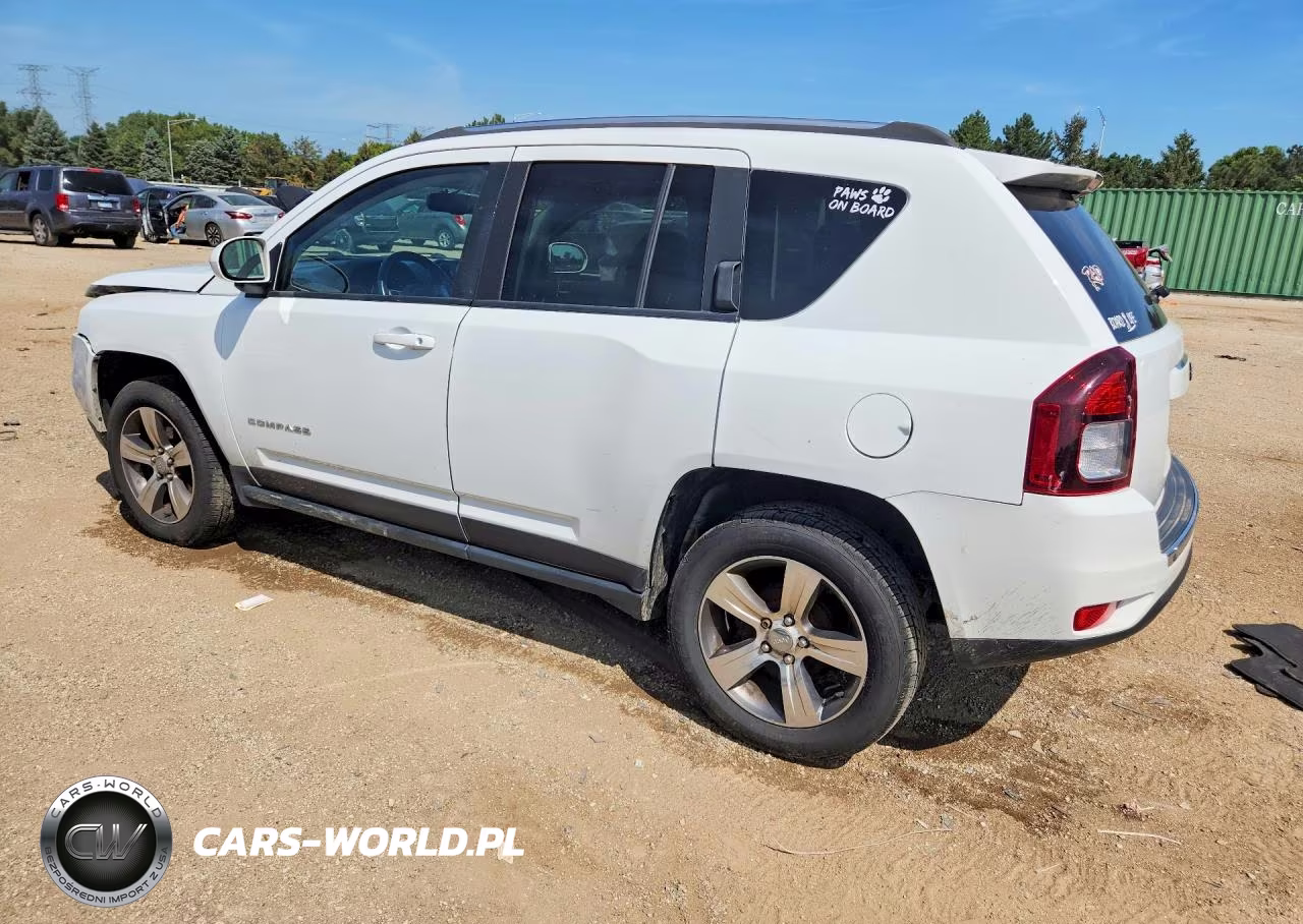 2017 Jeep Compass Latitude VIN:1C4NJCEA1HD119668 - 2