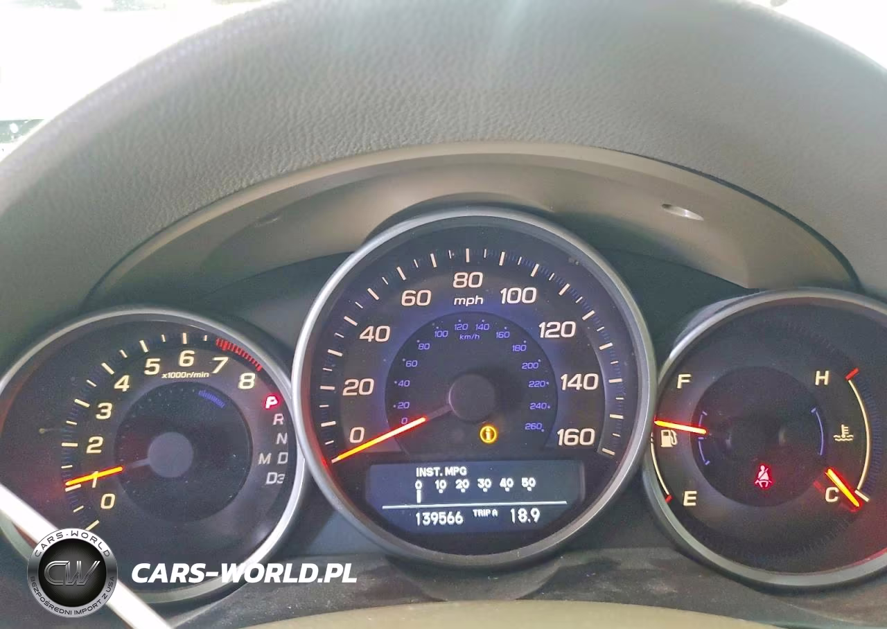 2007 Acura Rl VIN:JH4KB16667C004890 - 9