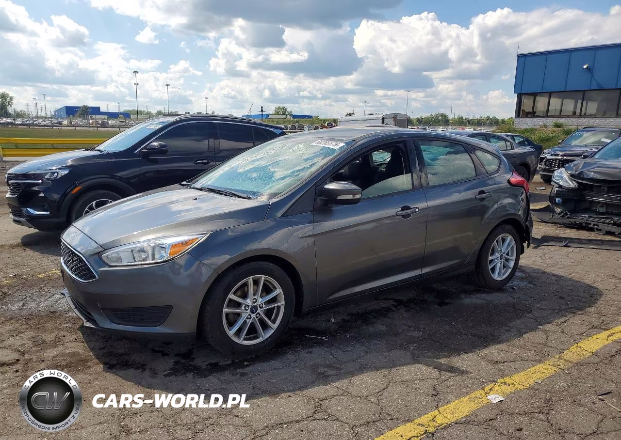2018 Ford Focus Se VIN:1FADP3K23JL222163 - 1