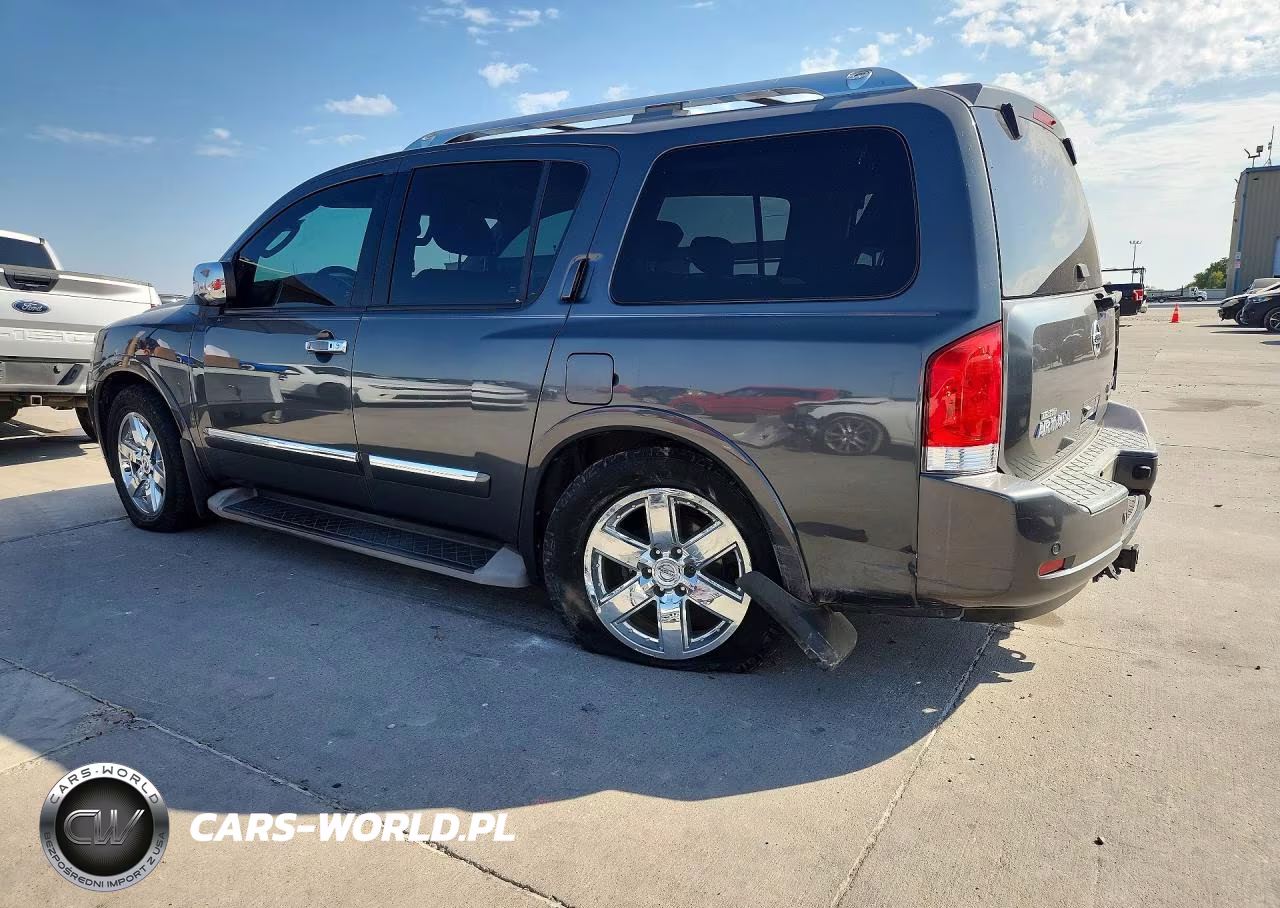 2011 Nissan Armada Sv VIN:5N1BA0NCXBN622521 - 2