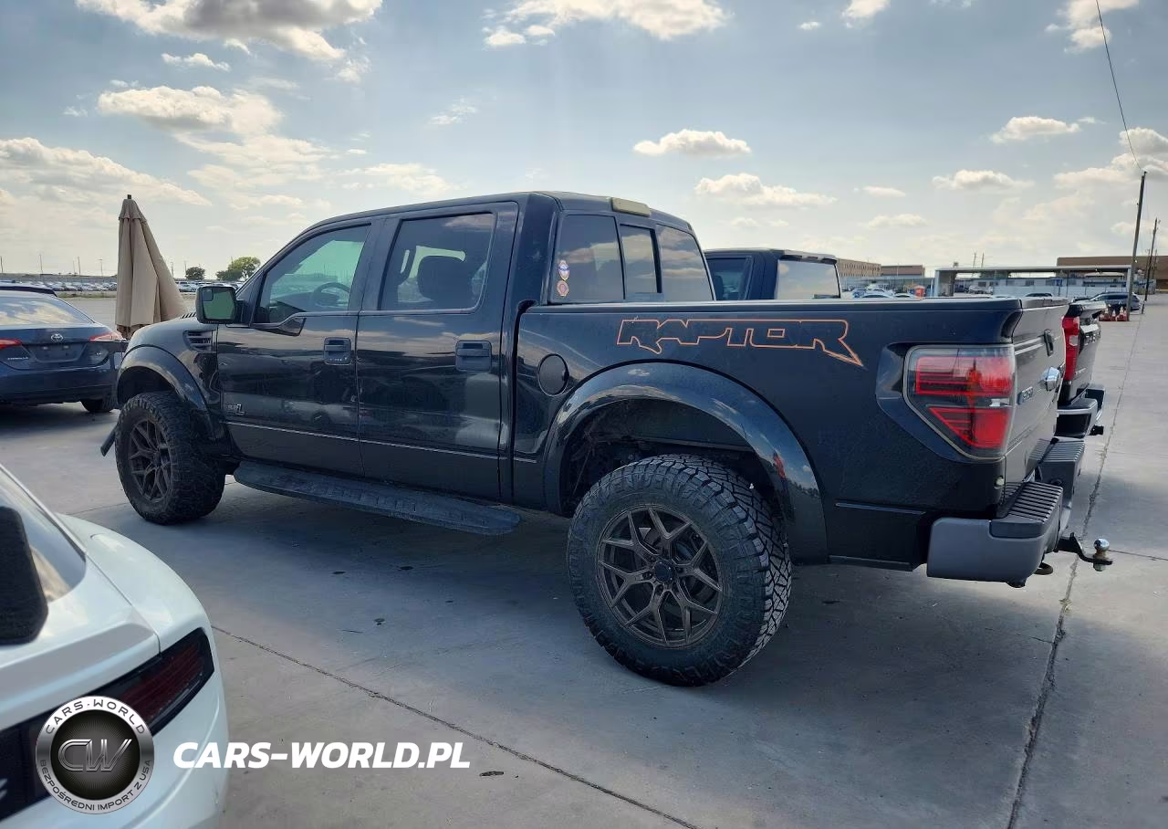2013 Ford F150 Svt Raptor VIN:1FTFW1R64DFD03145 - 2