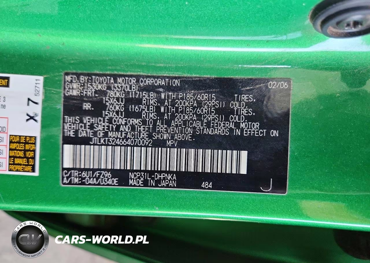 2006 Scion Xb Base VIN:JTLKT324664070092 - 12