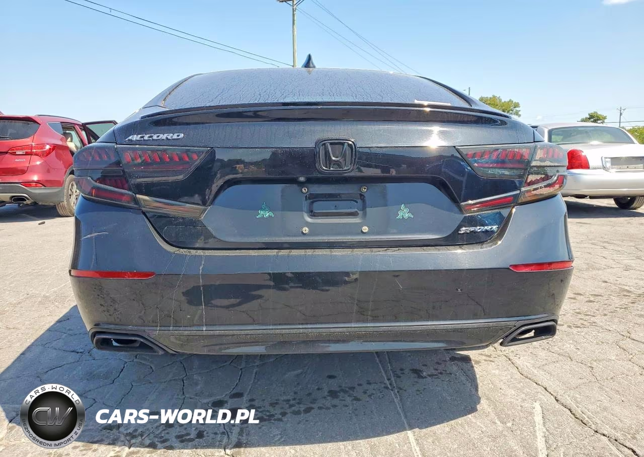 2018 Honda Accord Sport VIN:1HGCV1F31JA182519 - 6