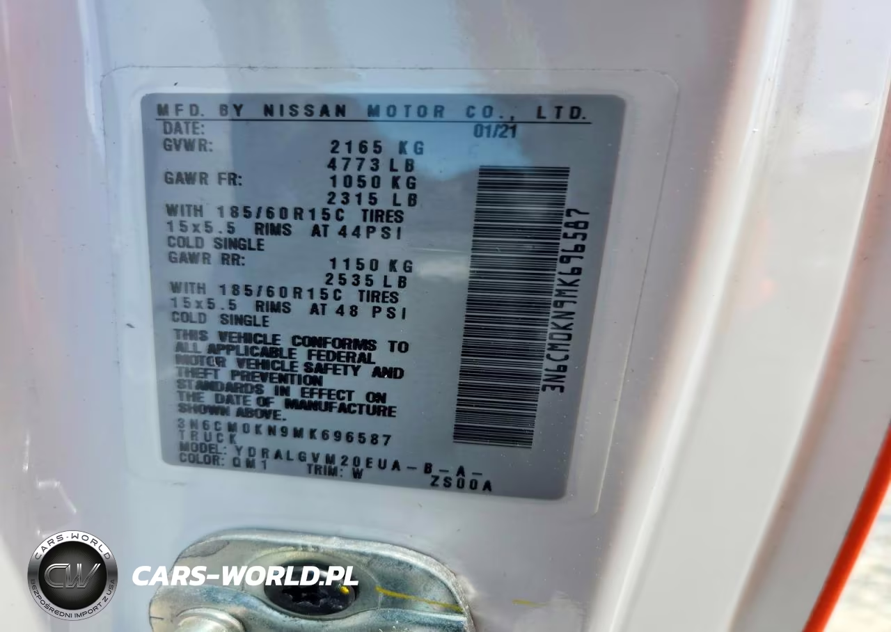2021 Nissan Nv200 Sv VIN:3N6CM0KN9MK696587 - 13