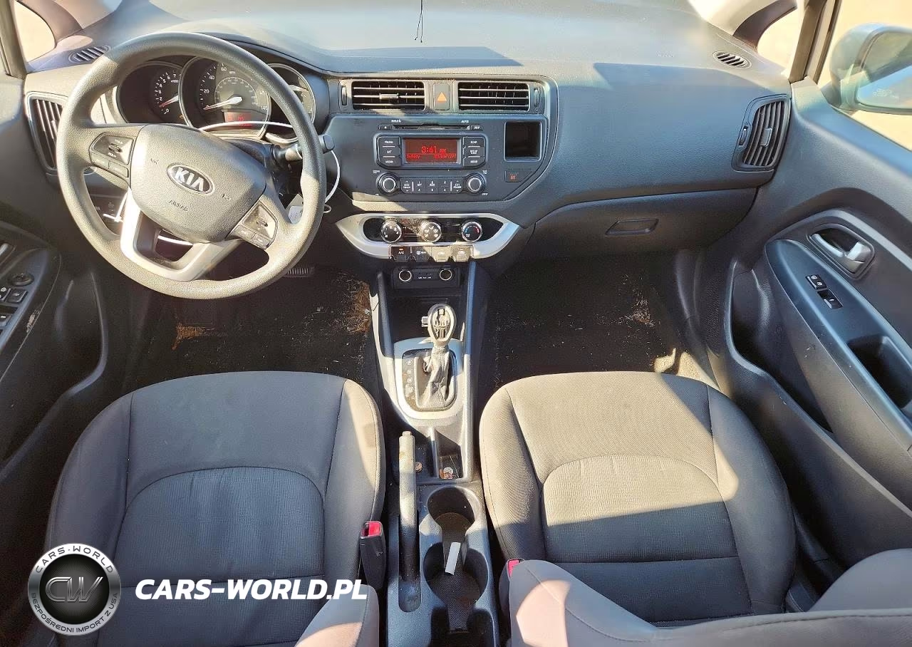 2015 Kia Rio Lx VIN:KNADM4A38F6469734 - 8