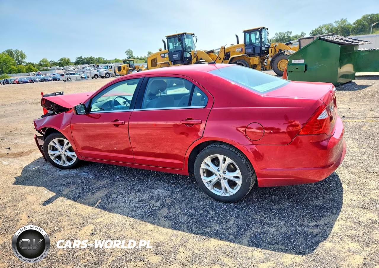 2012 Ford Fusion Se VIN:3FAHP0HA7CR420277 - 2