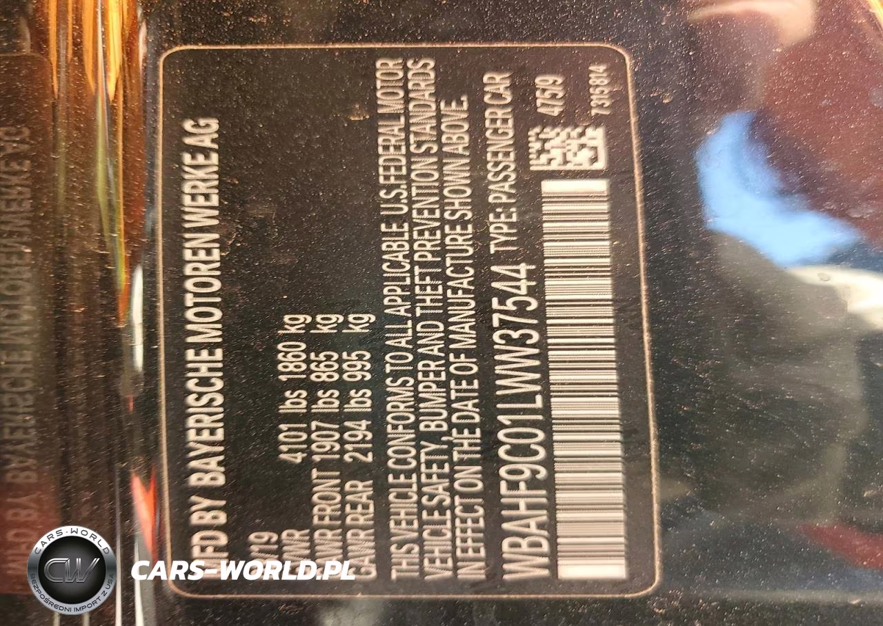 2020 BMW Z4 M40I VIN:WBAHF9C01LWW37544 - 12