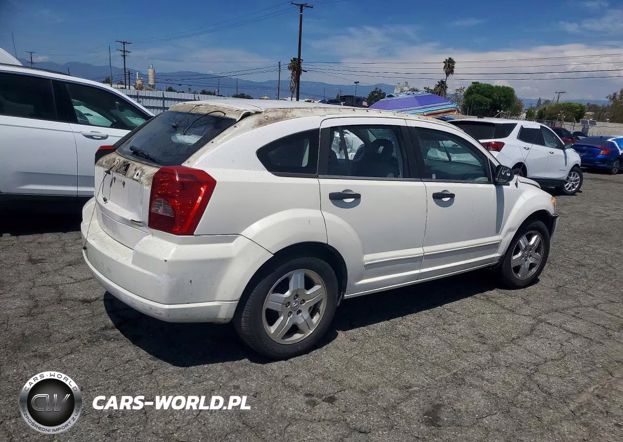 2007 Dodge Caliber Sxt VIN:1B3HB48B47D108961 - 3