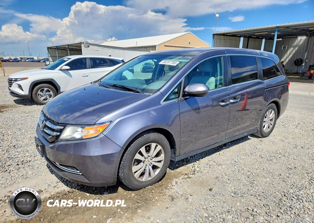 2016 Honda Odyssey Se VIN:5FNRL5H3XGB108955 - 1