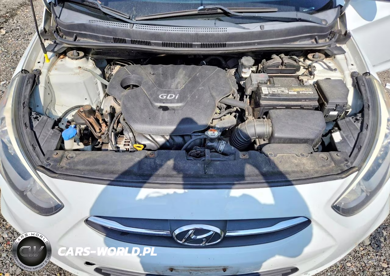 2015 Hyundai Accent Gls VIN:KMHCT4AE9FU849515 - 11