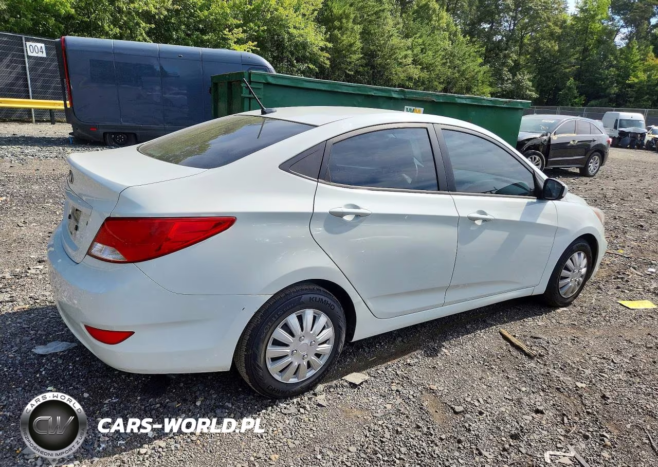 2015 Hyundai Accent Gls VIN:KMHCT4AE9FU849515 - 3