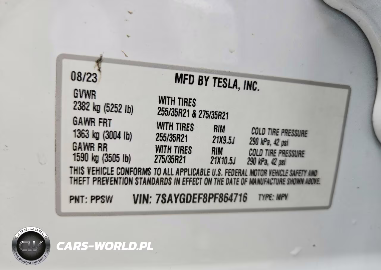 2023 Tesla Model Y VIN:7SAYGDEF8PF864716 - 12