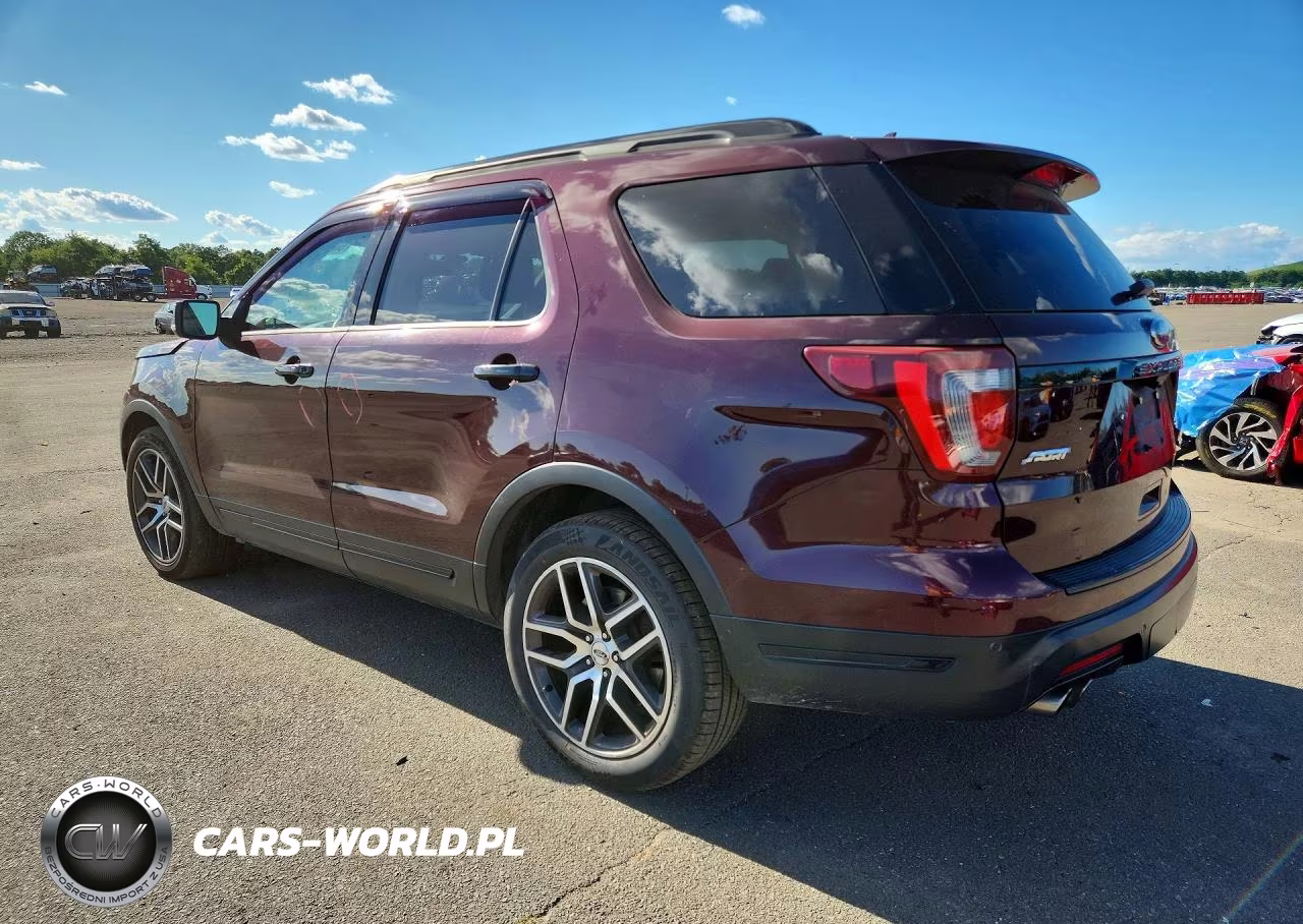 2018 Ford Explorer Sport VIN:1FM5K8GT4JGA50807 - 2