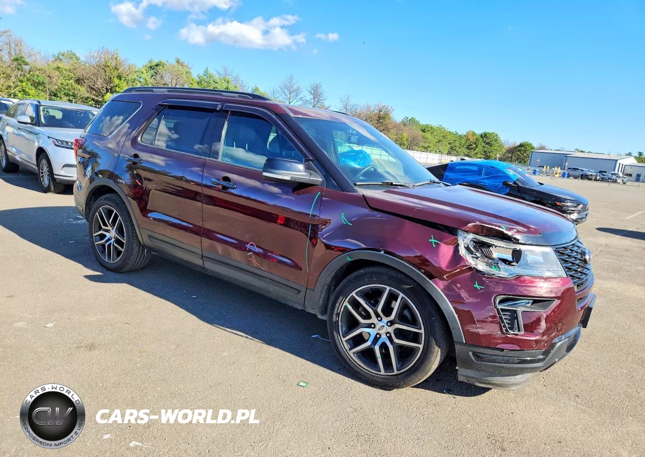 2018 Ford Explorer Sport VIN:1FM5K8GT4JGA50807 - 4
