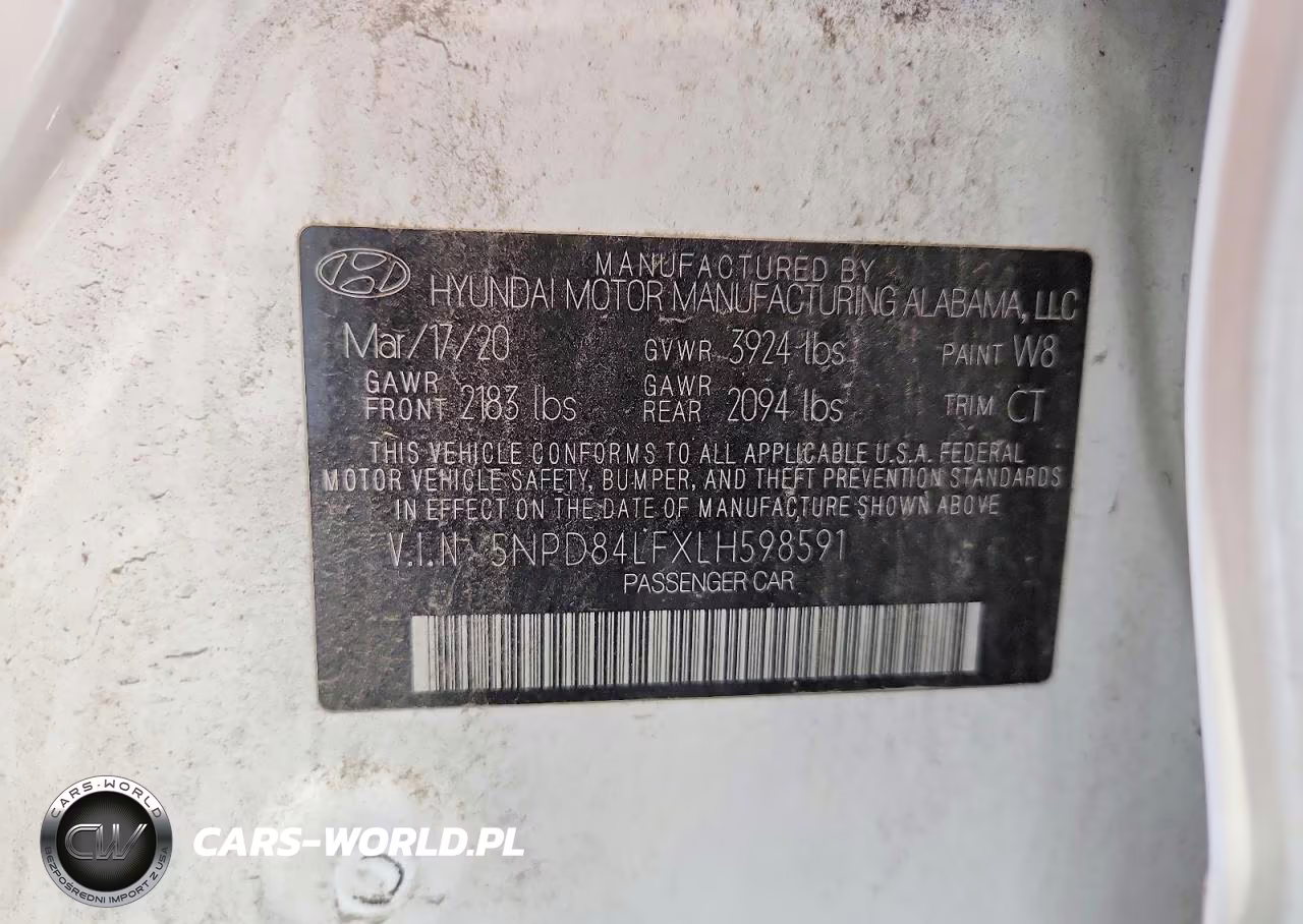 2020 Hyundai Elantra Sel VIN:5NPD84LFXLH598591 - 12