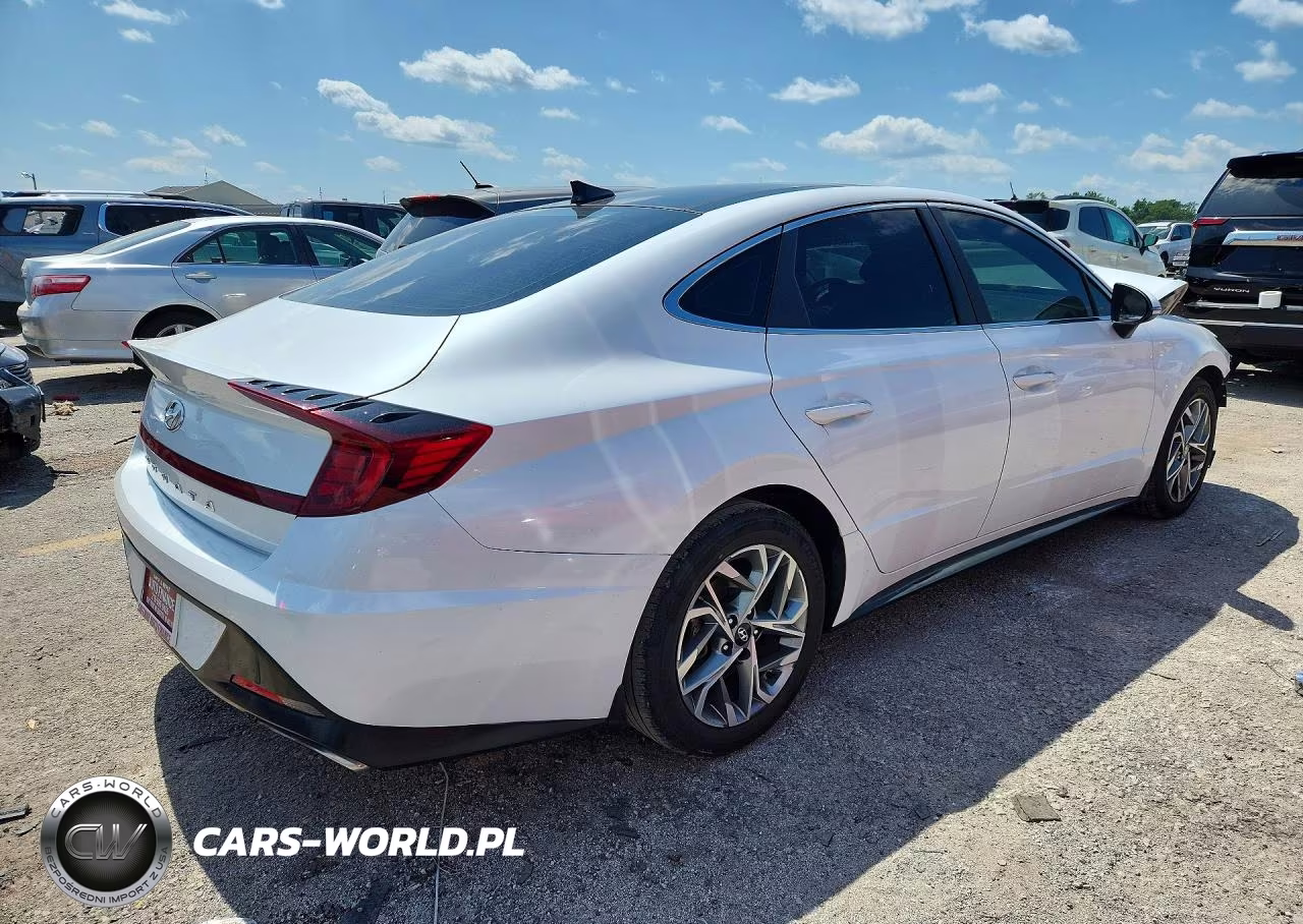 2022 Hyundai Sonata Sel VIN:KMHL14JA2NA226921 - 3