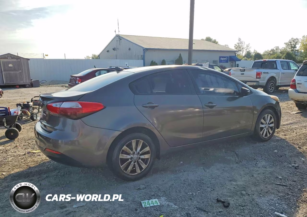 2014 Kia Forte Lx VIN:KNAFX4A60E5218026 - 3