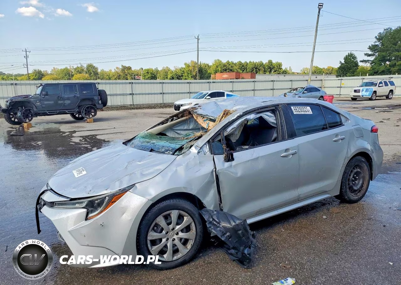 2022 Toyota Corolla Le VIN:5YFEPMAE7NP321954 - 1