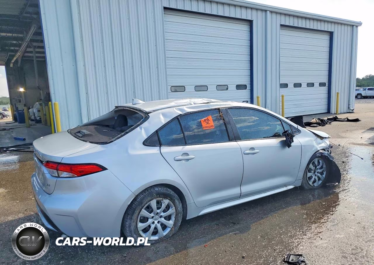2022 Toyota Corolla Le VIN:5YFEPMAE7NP321954 - 3