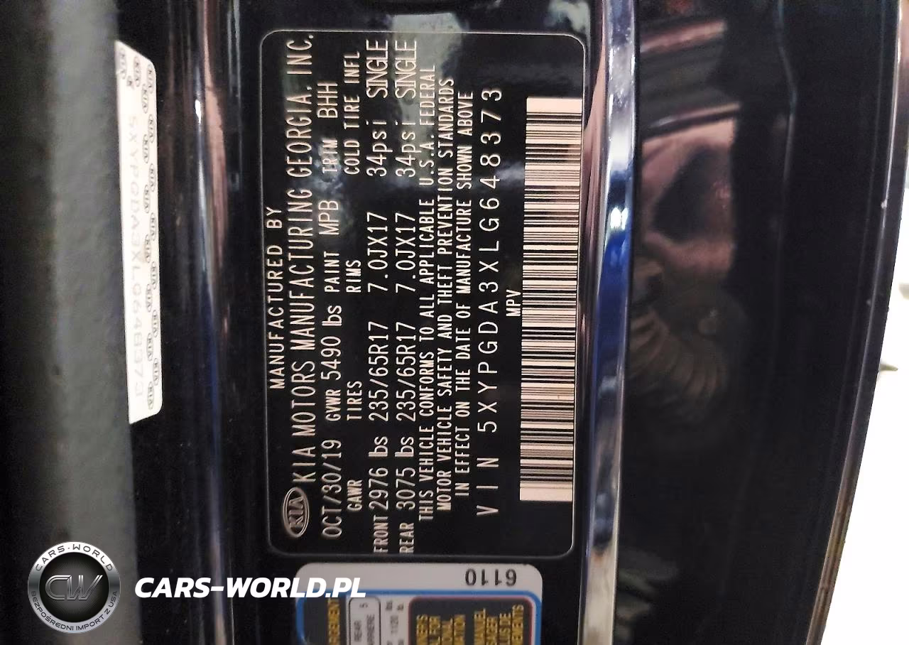 2020 Kia Sorento Lx VIN:5XYPGDA3XLG648373 - 14