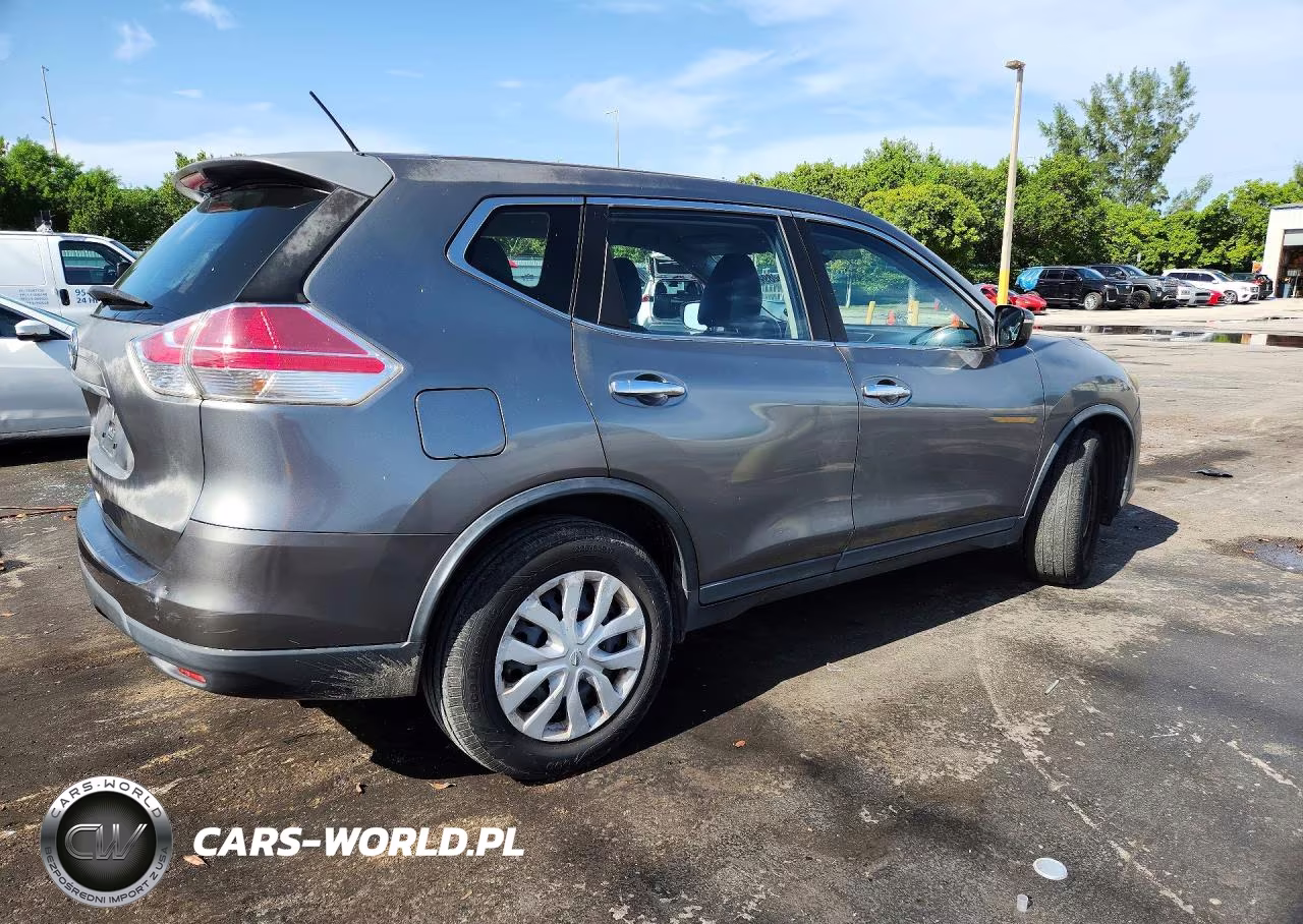 2015 Nissan Rogue S VIN:KNMAT2MT4FP549809 - 3