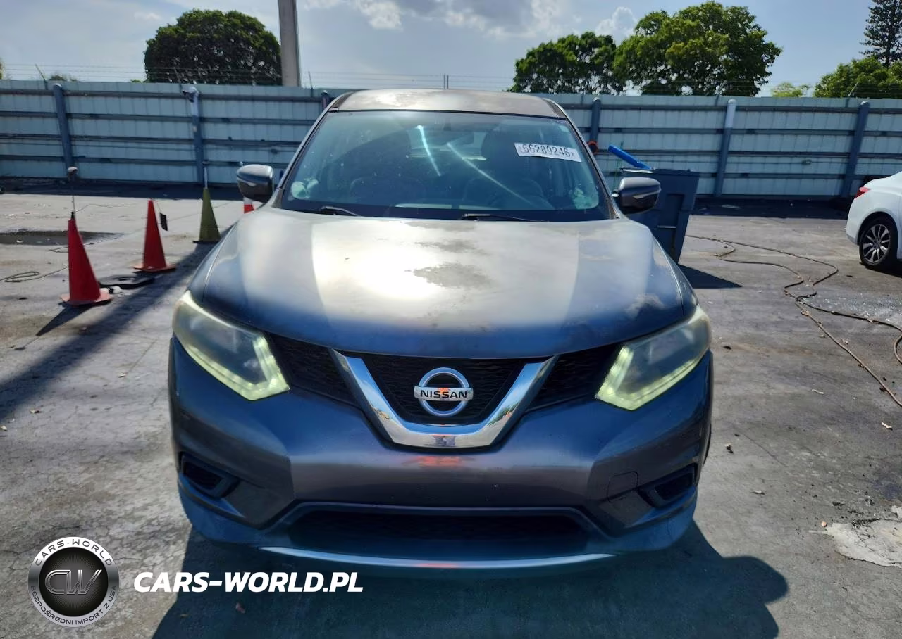 2015 Nissan Rogue S VIN:KNMAT2MT4FP549809 - 5