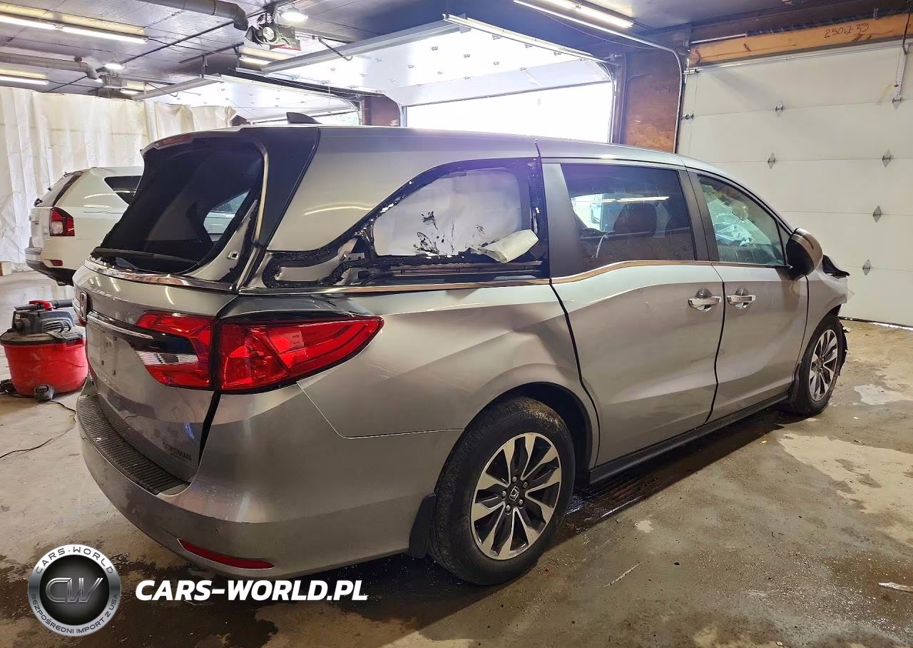 2022 Honda Odyssey Exl VIN:5FNRL6H78NB016023 - 3