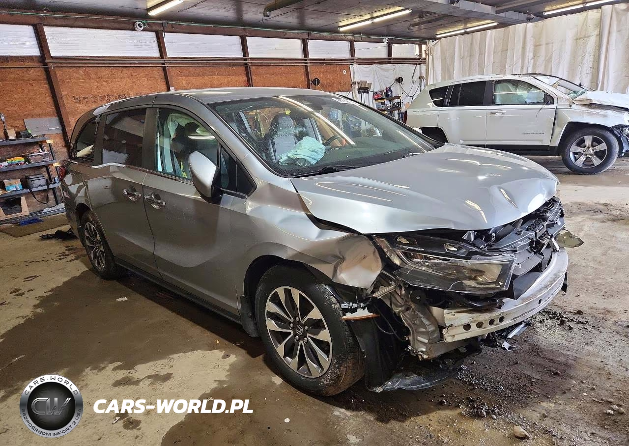 2022 Honda Odyssey Exl VIN:5FNRL6H78NB016023 - 4