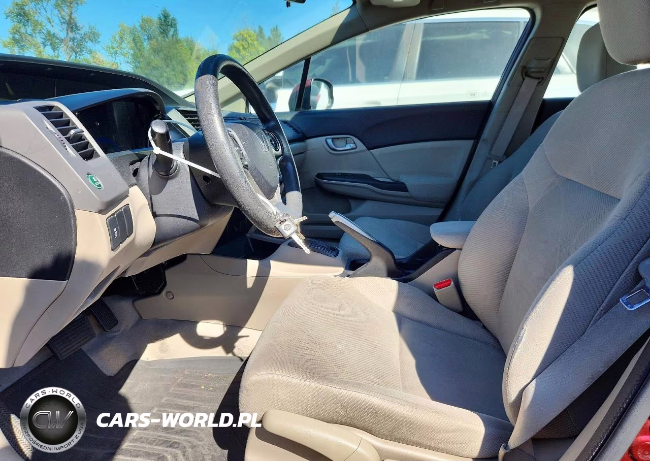 2012 Honda Civic Lx VIN:2HGFB2F54CH585380 - 7