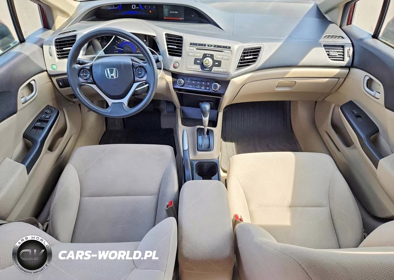 2012 Honda Civic Lx VIN:2HGFB2F54CH585380 - 8