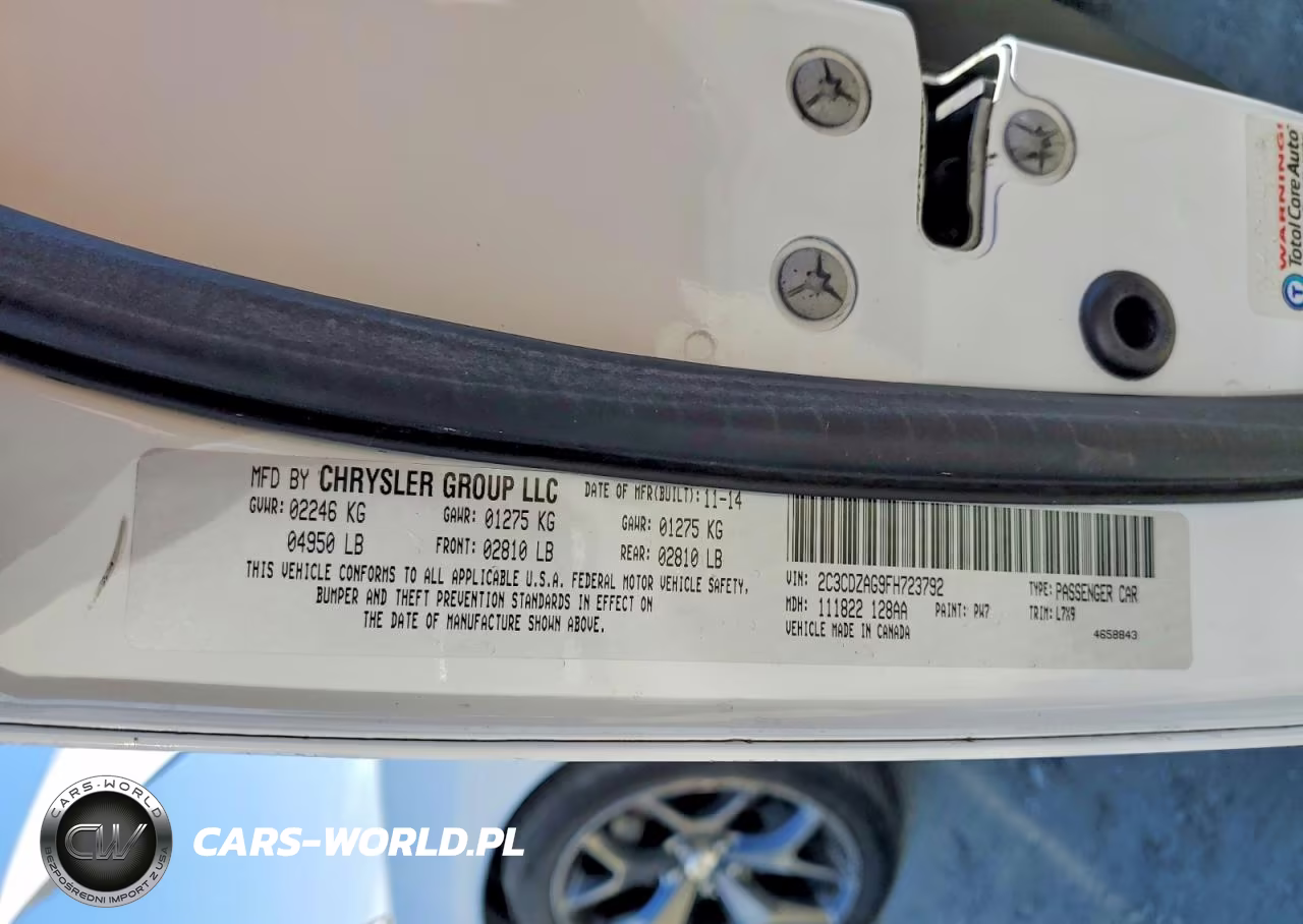 2015 Dodge Challenger Sxt VIN:2C3CDZAG9FH723792 - 13