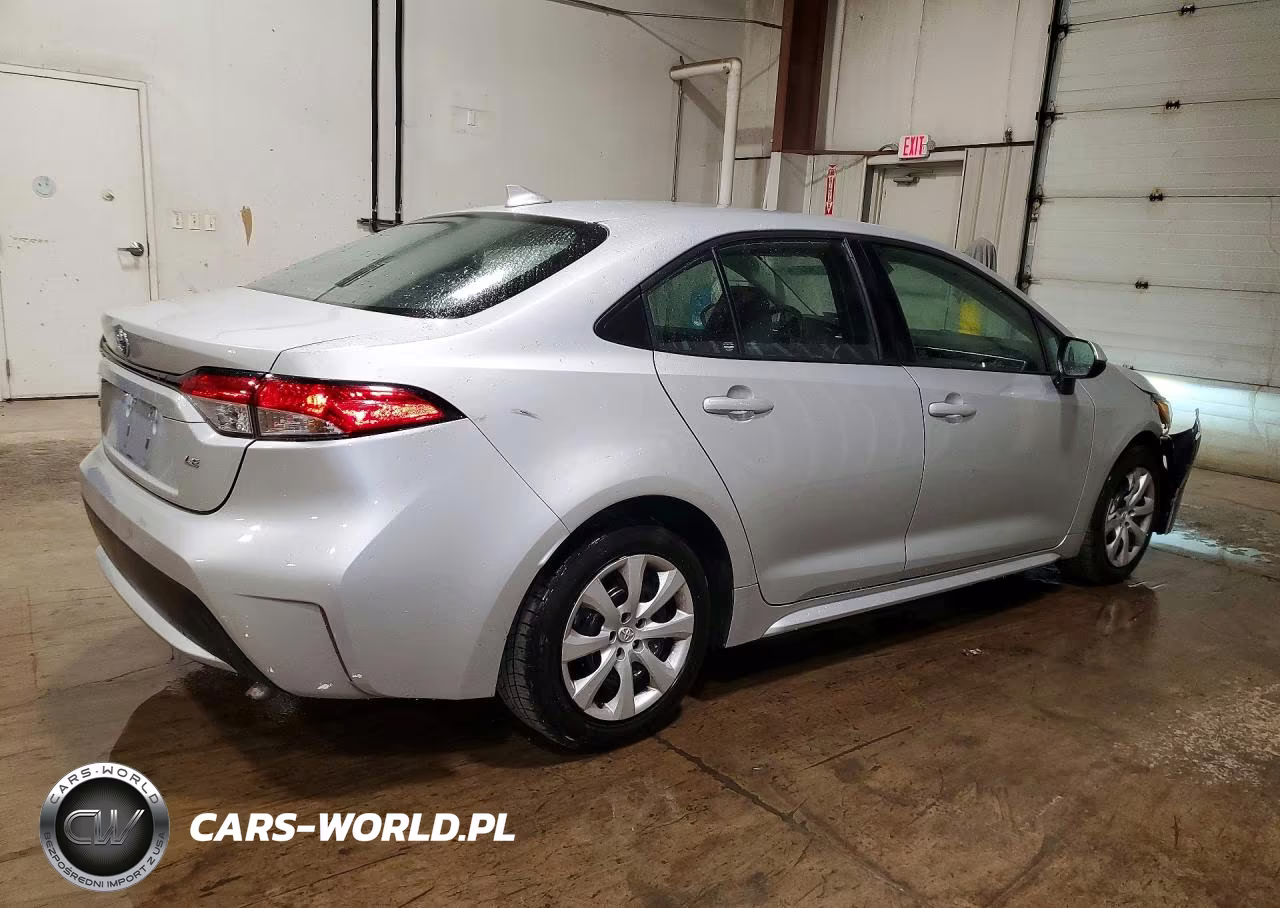 2022 Toyota Corolla Le VIN:5YFEPMAE4NP371274 - 3