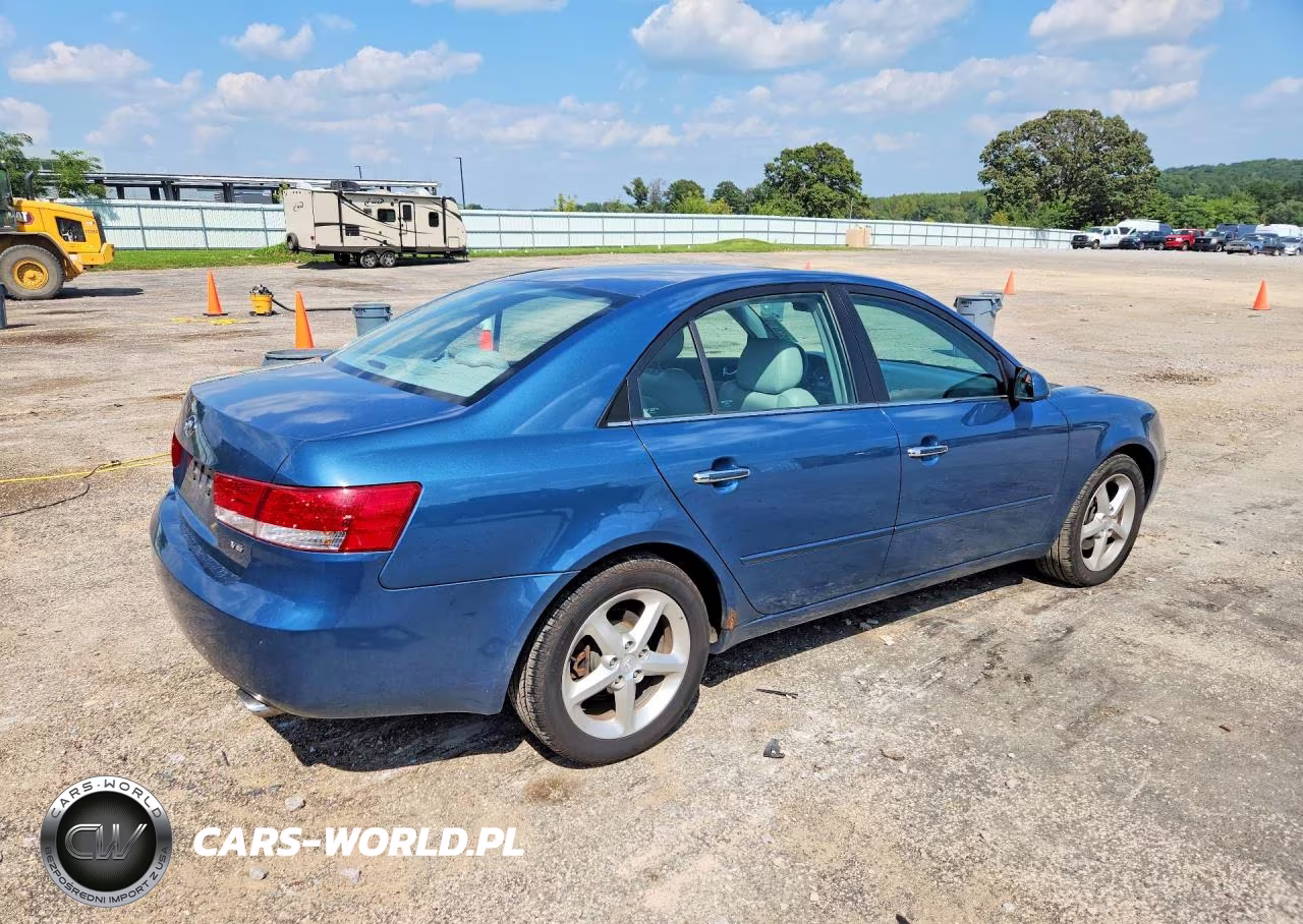 2007 Hyundai Sonata Se VIN:5NPEU46F57H177833 - 3