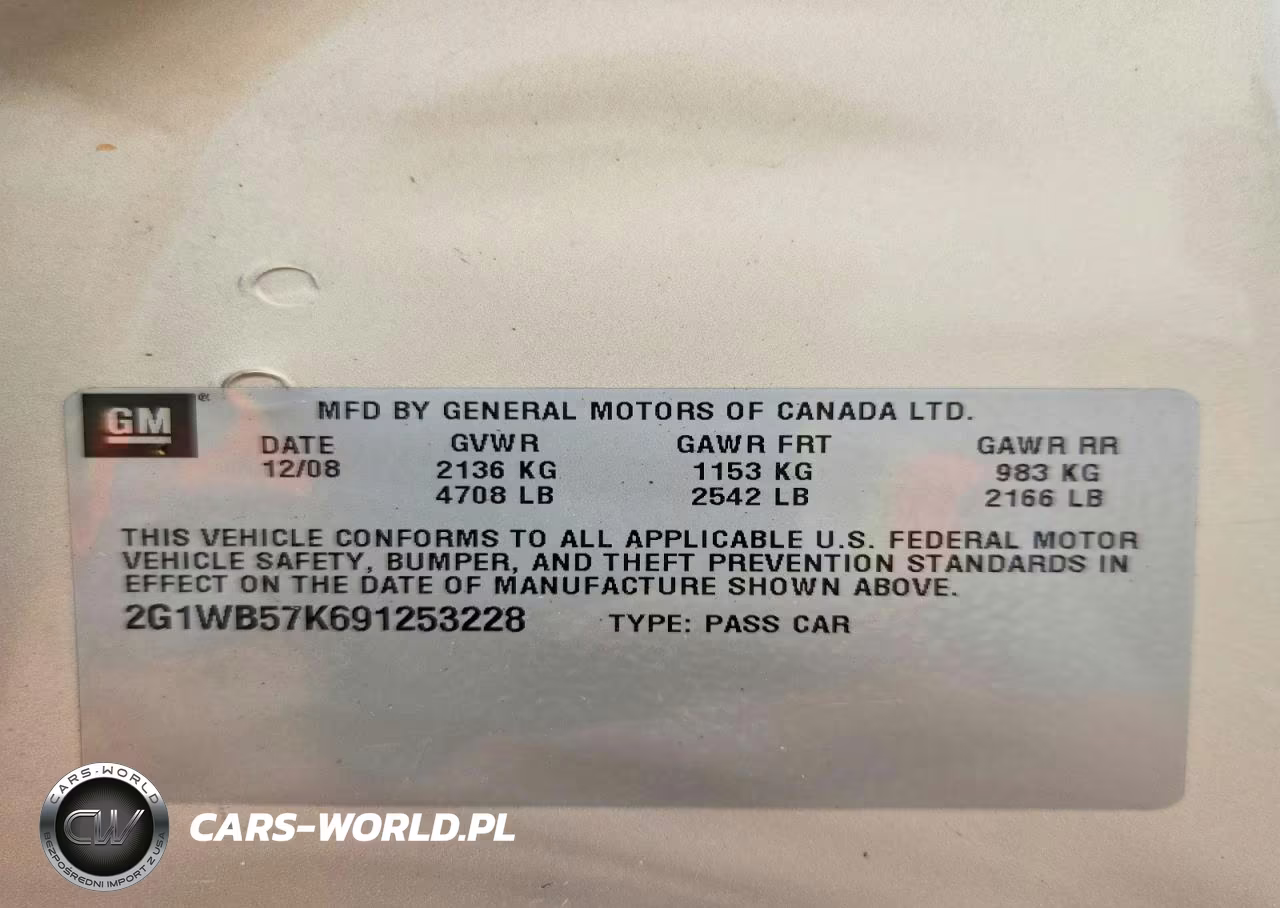 2009 Chevrolet Impala Ls VIN:2G1WB57K691253228 - 12