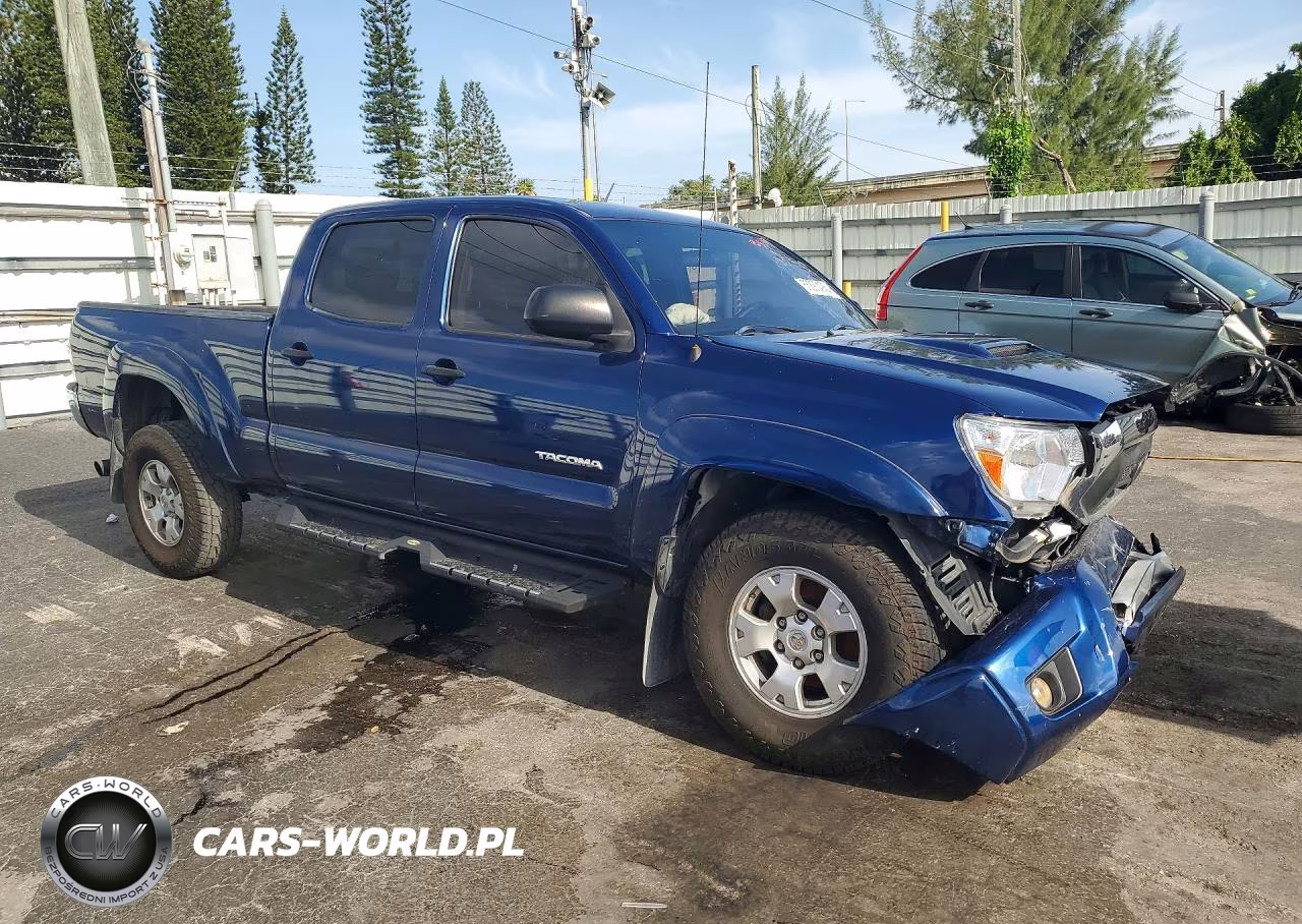 2014 Toyota Tacoma Double Cab Prerunner Long Bed VIN:5TFKU4HN1EX004853 - 4