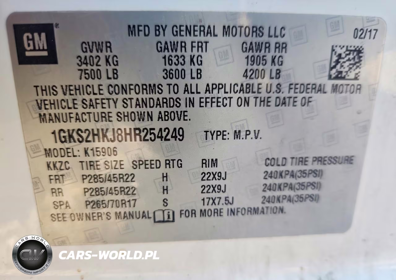 2017 GMC Yukon Xl Denali VIN:1GKS2HKJ8HR254249 - 13