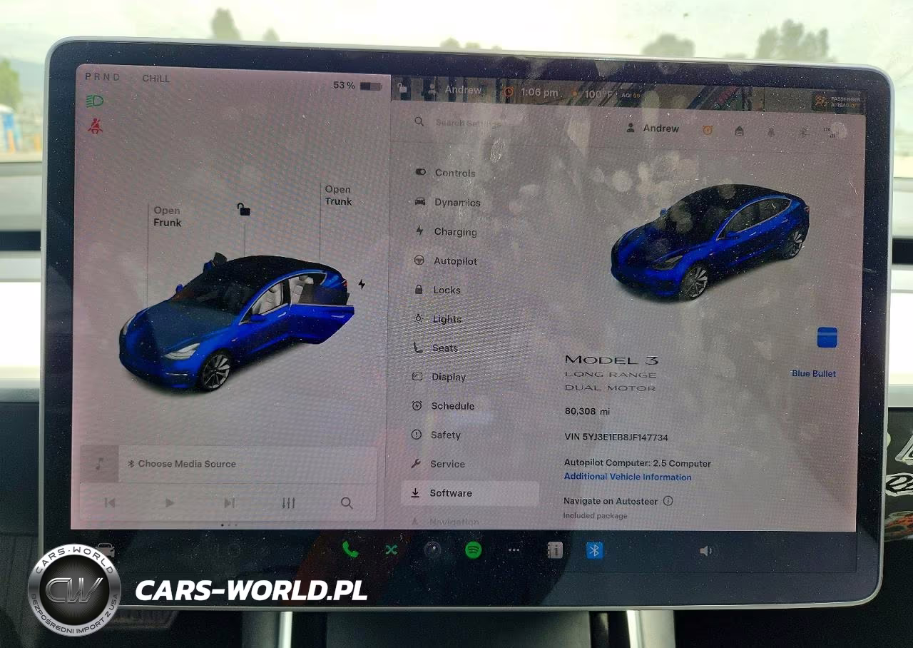 2018 Tesla Model 3 VIN:5YJ3E1EB8JF147734 - 9