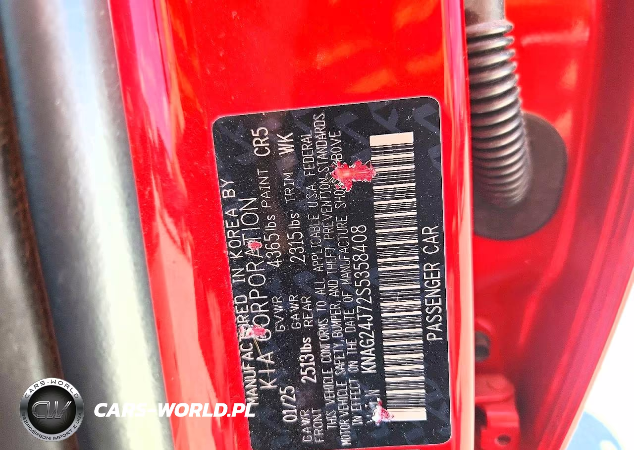 2025 Kia K5 Lxs VIN:KNAG24J72S5358408 - 12