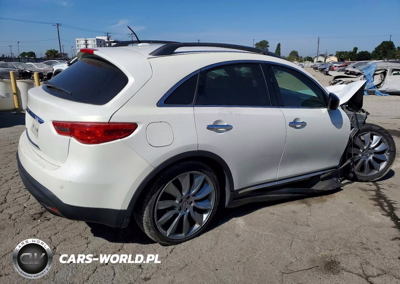 2013 Infiniti Fx37 Base VIN:JN8CS1MWXDM172891 - 3